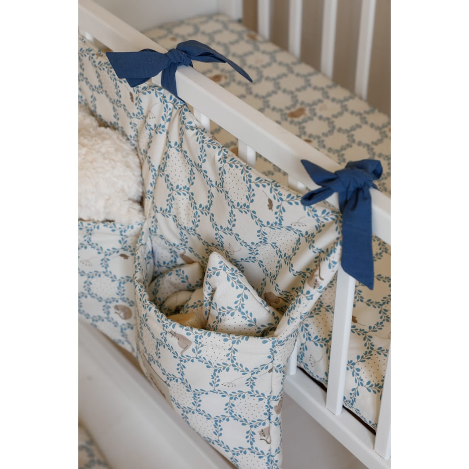 Organizer do łóżeczka Blue Cottage