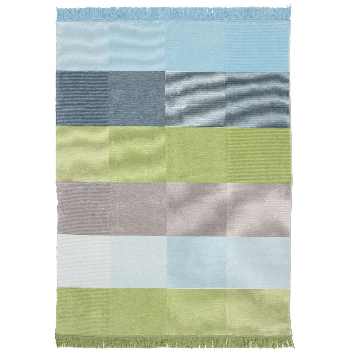 Koc Cosy Home 150x200cm Pastel Green&Blue, 150 x 200 cm