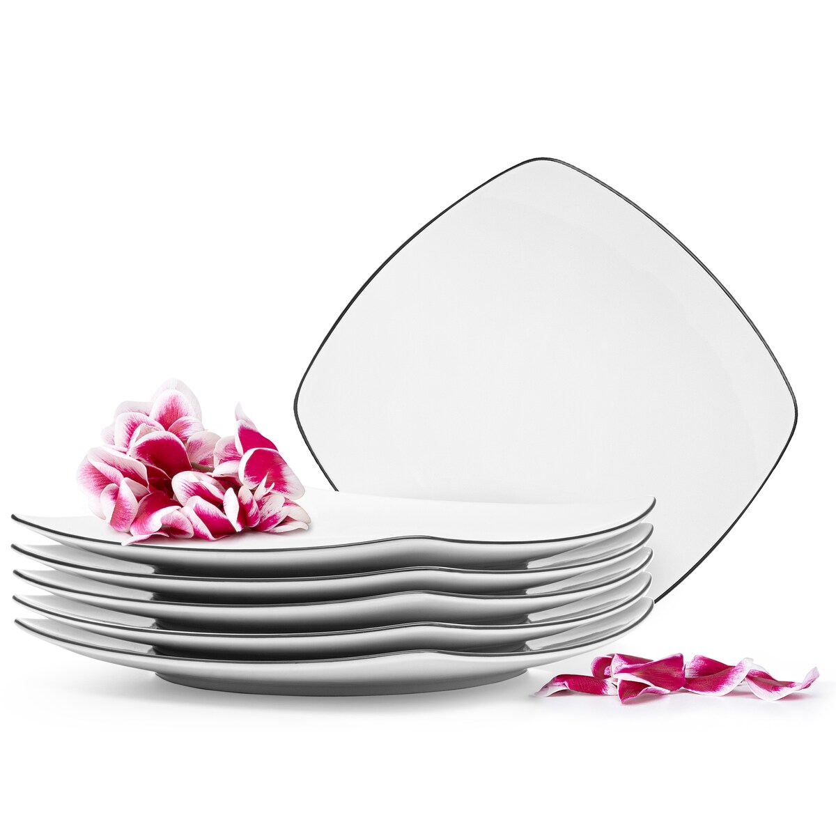 Konsimo CARLINA Talerz obiadowy 6szt.