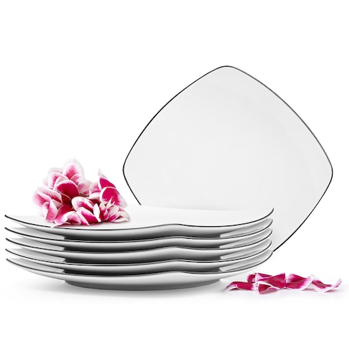 Konsimo CARLINA Talerz obiadowy 6szt.