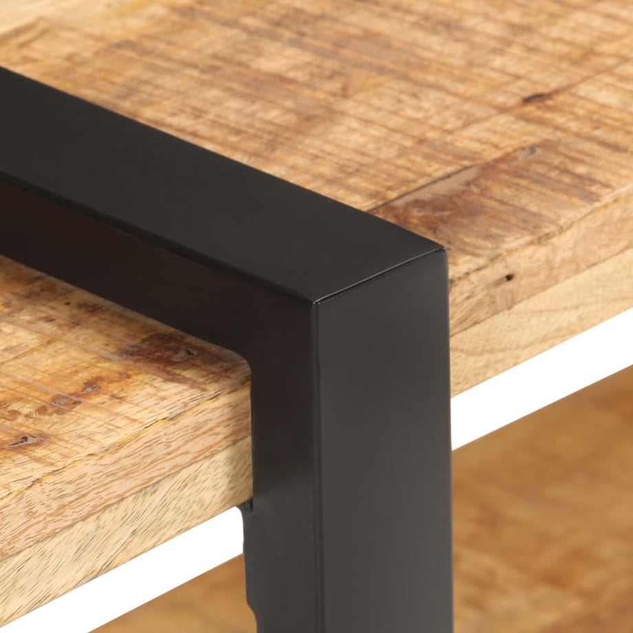 vidaXL Szafka pod TV, 90x40x40 cm, surowe drewno mango