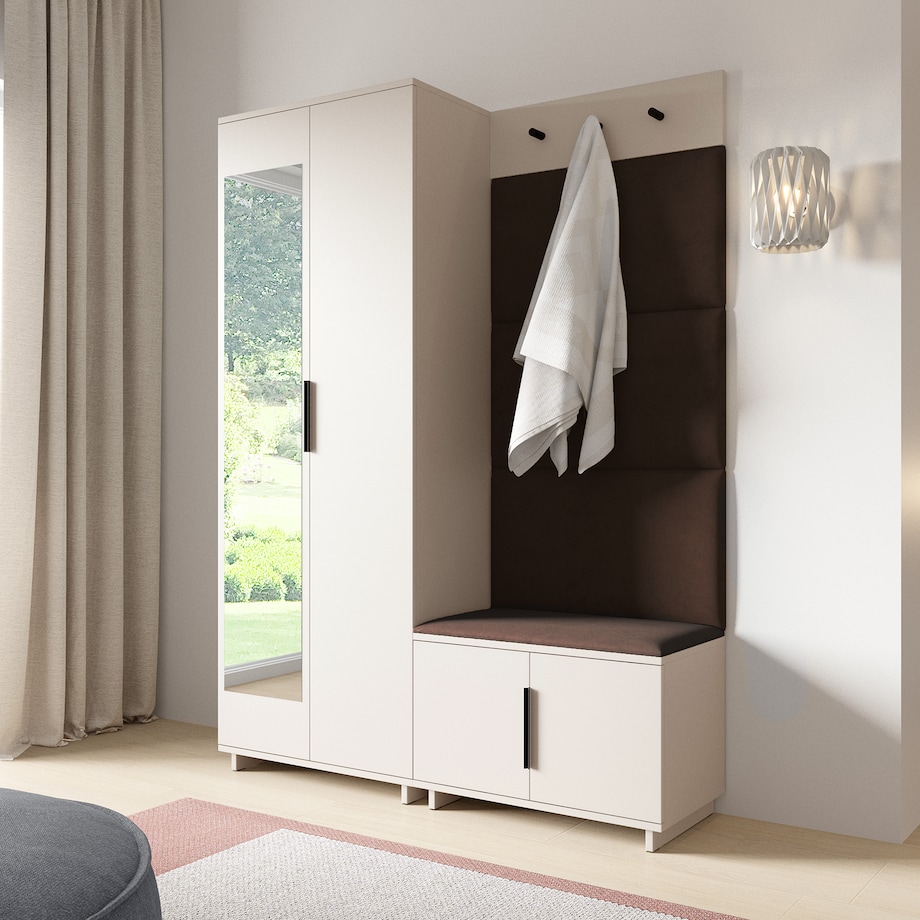 Przedpokój Napoli 3 Trinity 08 w kolorze beżowym