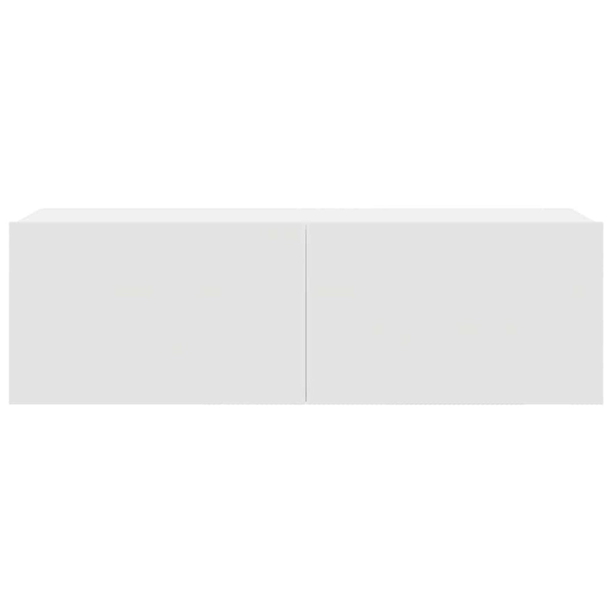 vidaXL Zestaw 7 szafek TV, Biały, materiał drewnopochodny