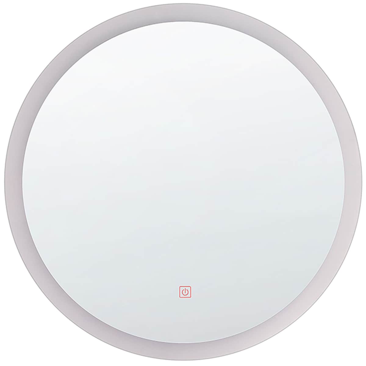 Lustro łazienkowe LED YSER 58 cm 58 cm Srebrny