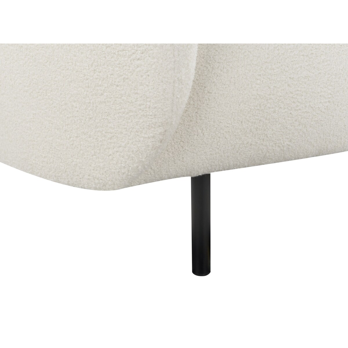 Sofa LOEN Boucle Biały dla 2 osób