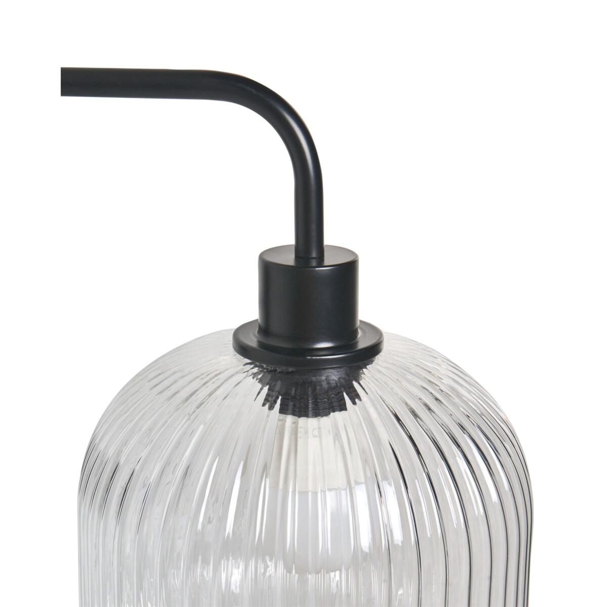 Zestaw 2 lamp ściennych COMAPALA Metal Czarny
