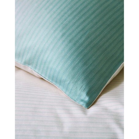 Komplet Pościeli bawełnianej dla 2 osób LALANI, zestaw satynowej pościeli, 100 % Bawełna - AQUA, 200x220 +2x 80x80, Marc O'Polo
