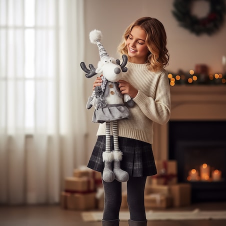 Renifer skrzat świąteczny łoś