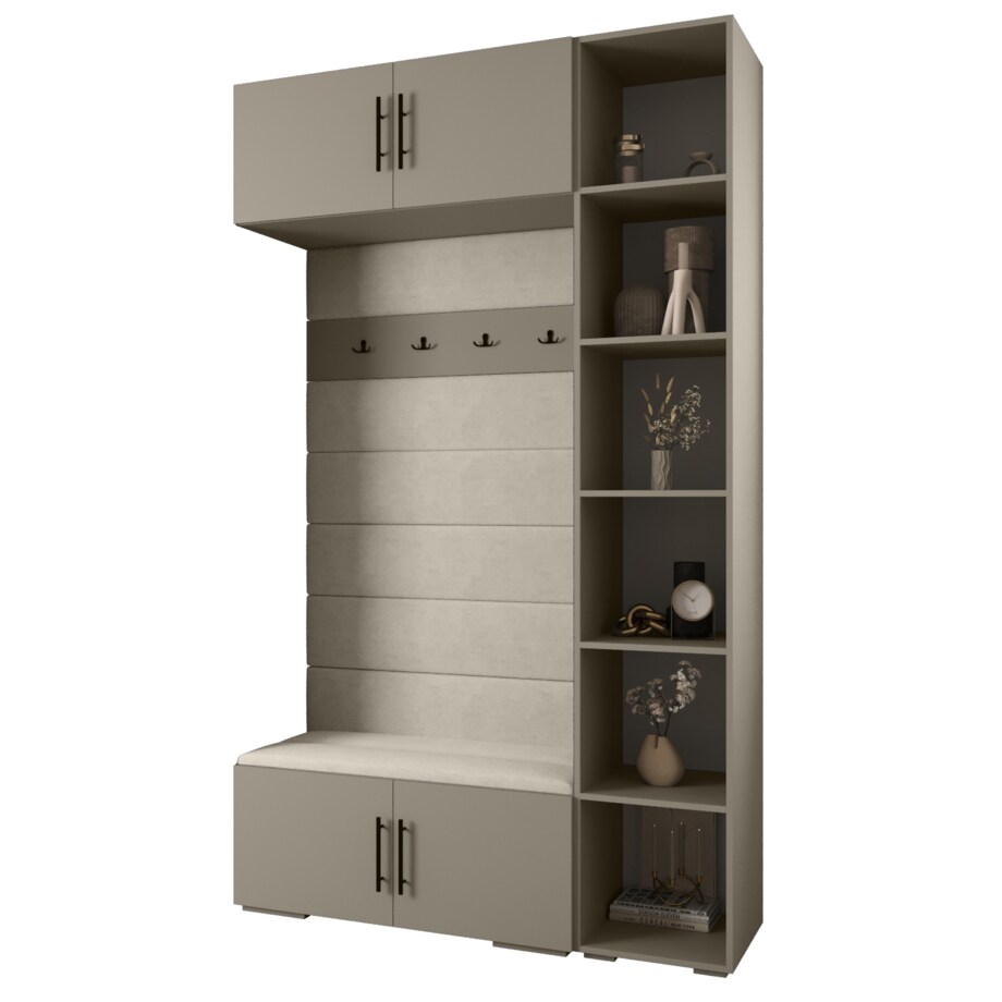 Garderoba do przedpokoju INOVA 3 Z20 kaszmir+czarny+manila02