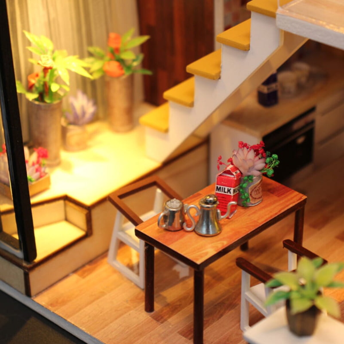 Miniaturowy domek - Skandynawska prostota