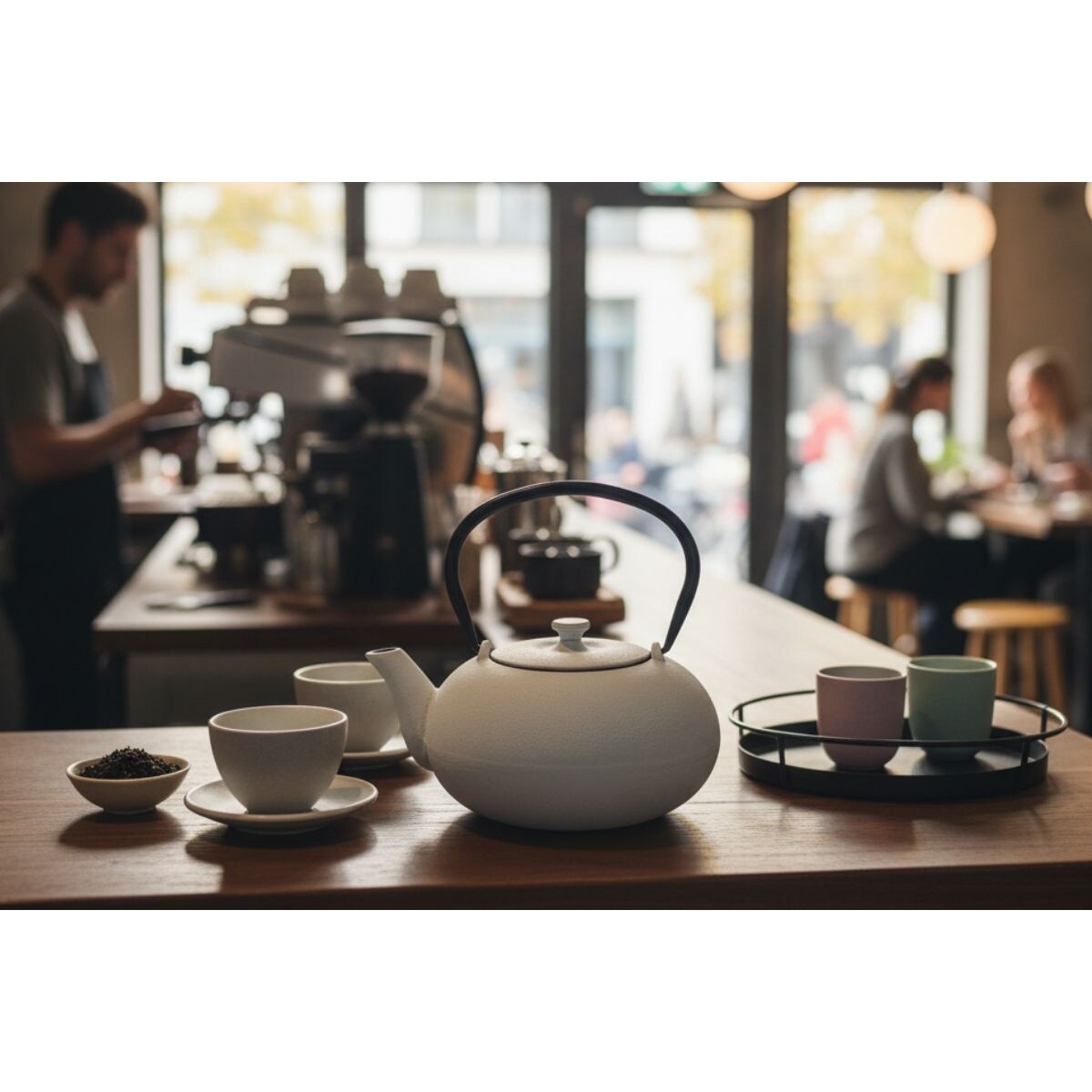 Czajnik żeliwny z zaparzaczem NOMI, 800 ml