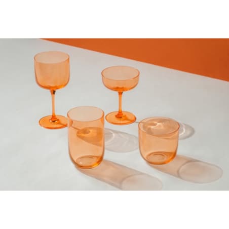 Zestaw 2 szklanek do wody Like Apricot, 385 ml, Villeroy & Boch