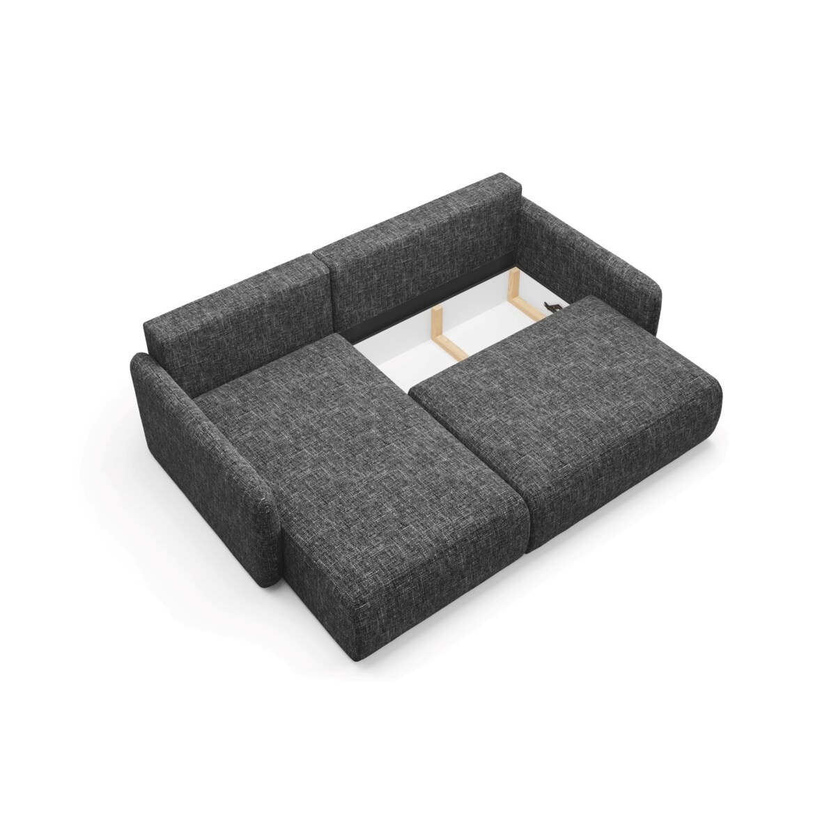 Narożnik LIVELLO L z funkcją spania Kolor: IMO 60