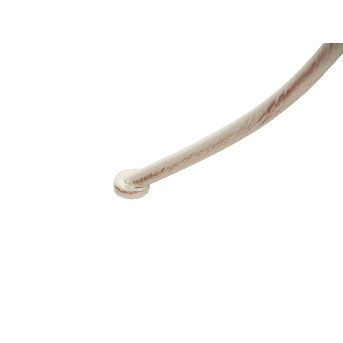 Stolik bistro JUINA 36 x 80 cm Metal Jasnobeżowy