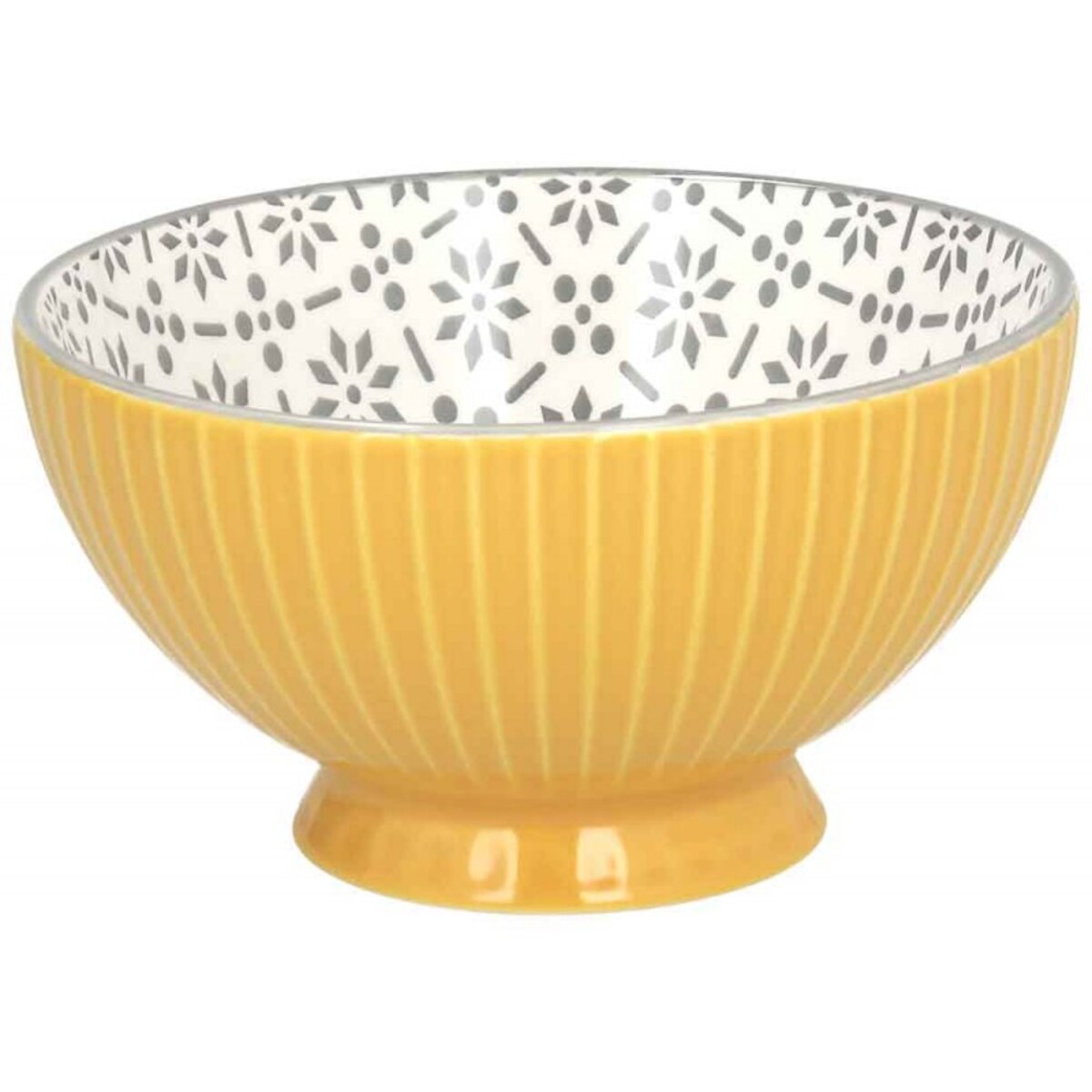 RELIEF MISKA ŻÓŁTA 16 CM