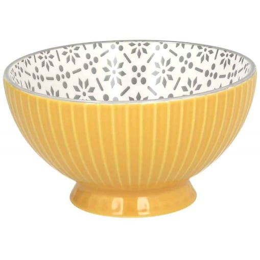 RELIEF MISKA ŻÓŁTA 16 CM