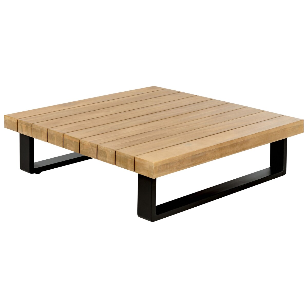 Zestaw ogrodowy drewniany 5-osobowy złamana biel MYKONOS