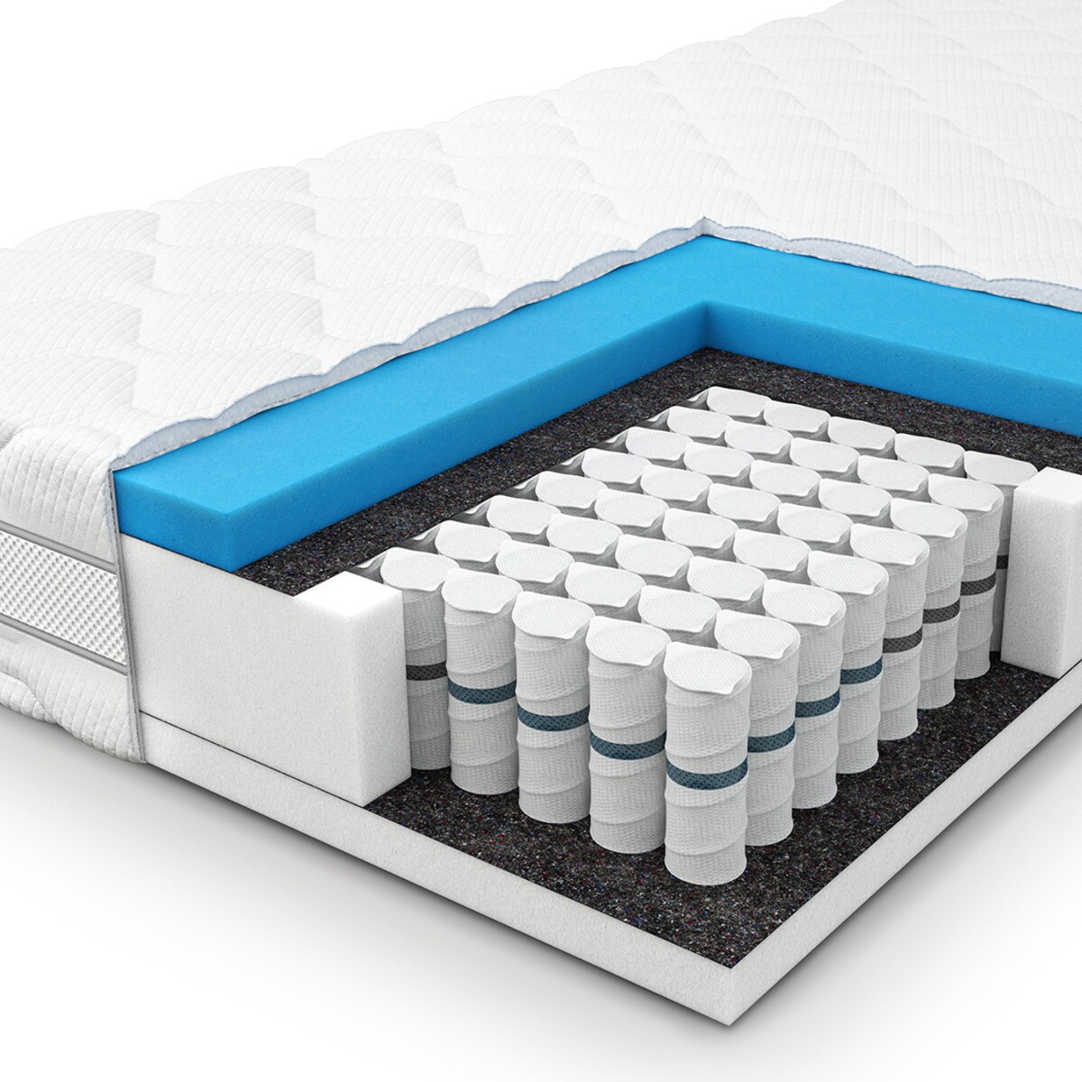 Materac 120x200 dwustronny średnio twardy COMFY SUPPORT marki PAN MATERAC