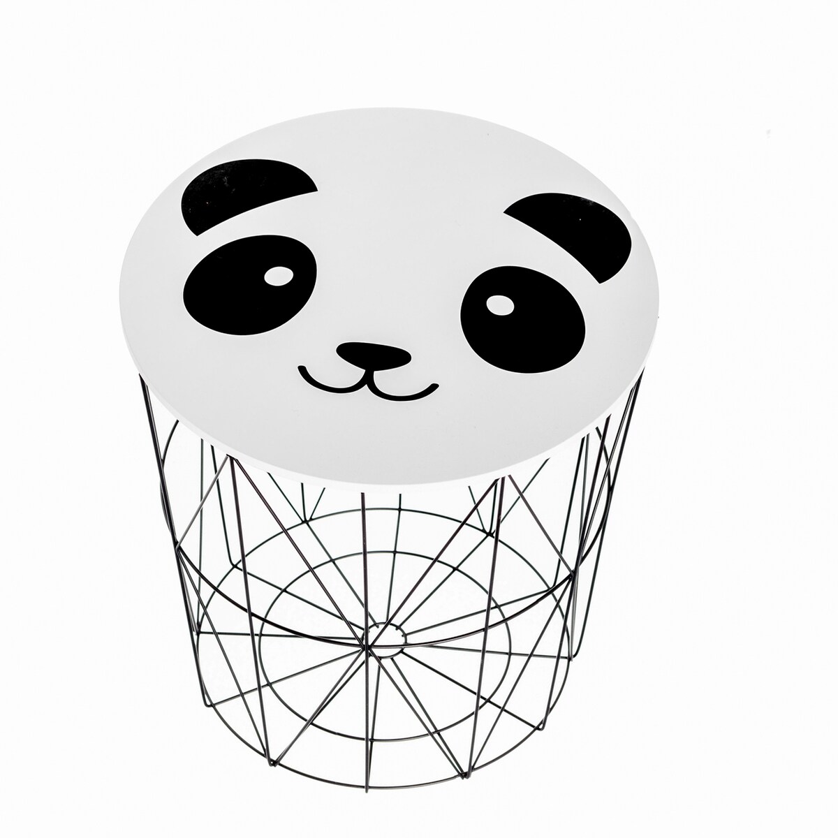 Stolik - kosz Happy Panda, 40,5x40,5x41cm