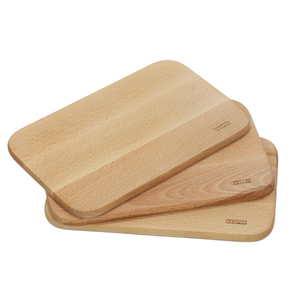 Deski kuchenne bambusowe, 3 sztuki, KESPER