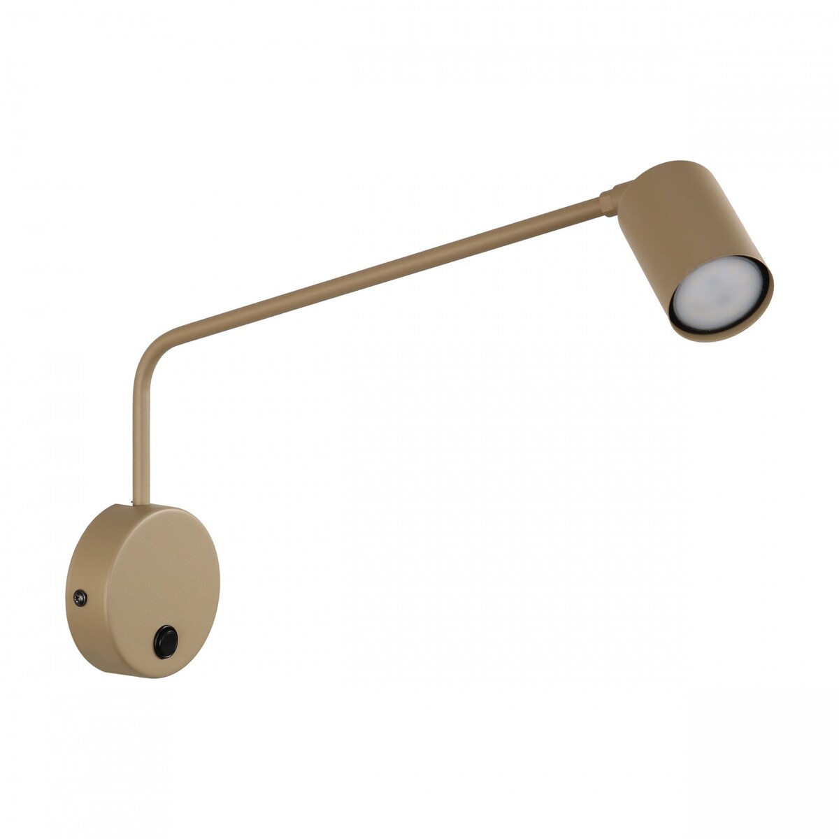 Kinkiet na wysięgniku TK Lighting NEX SABIA 11360 beżowy z włącznikiem GU10