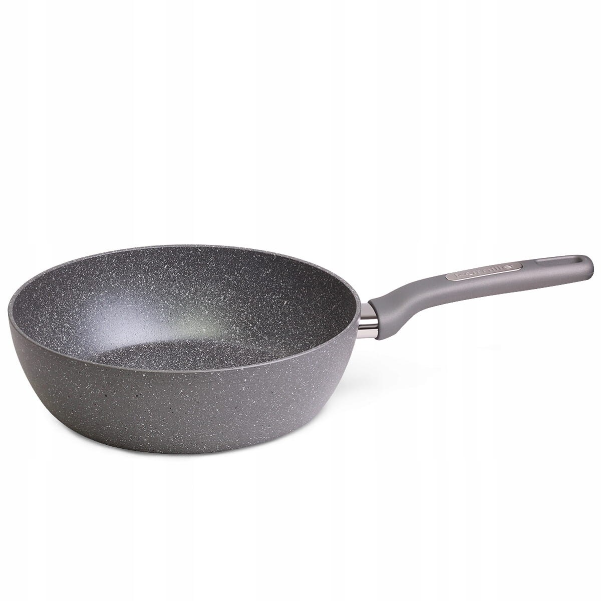 Patelnia głęboka wok granitowa 24cm indukcja KAMILLE