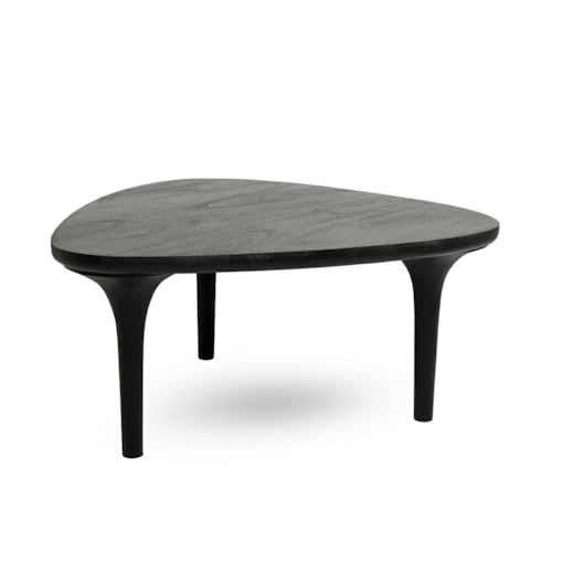 MaMaison stolik kawowy LAMINAR czarny / drewno