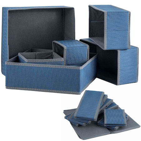 Organizer Do Szuflady Na Bieliznę Skarpetki 6 El.