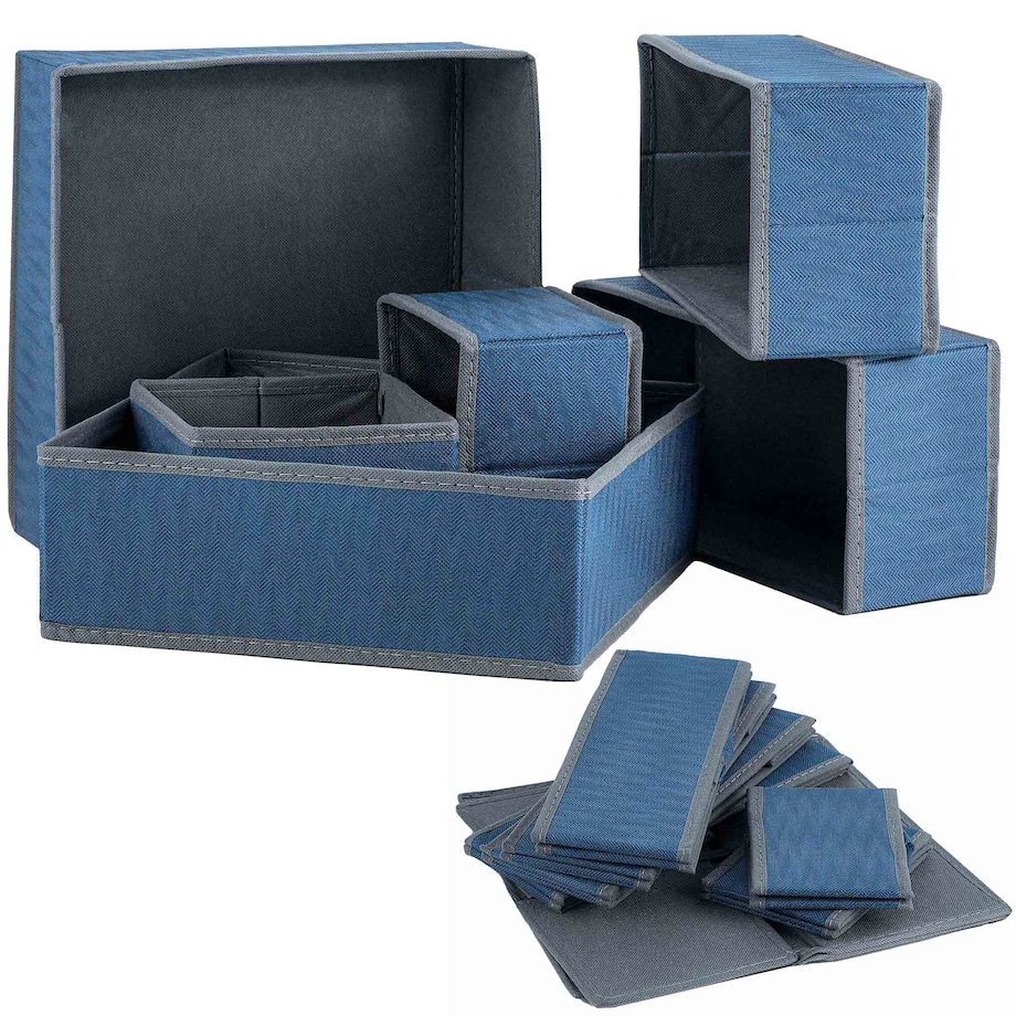 Organizer Do Szuflady Na Bieliznę Skarpetki 6 El.