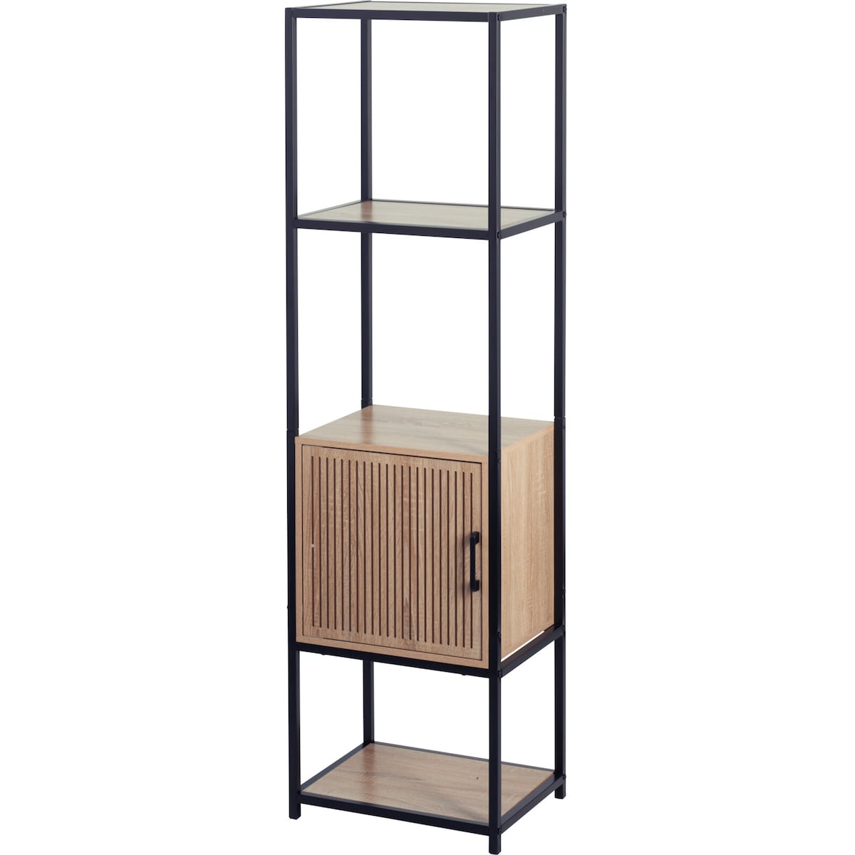 Regał biblioteczka z szafką KASTO, 43 x 33 x 153 cm