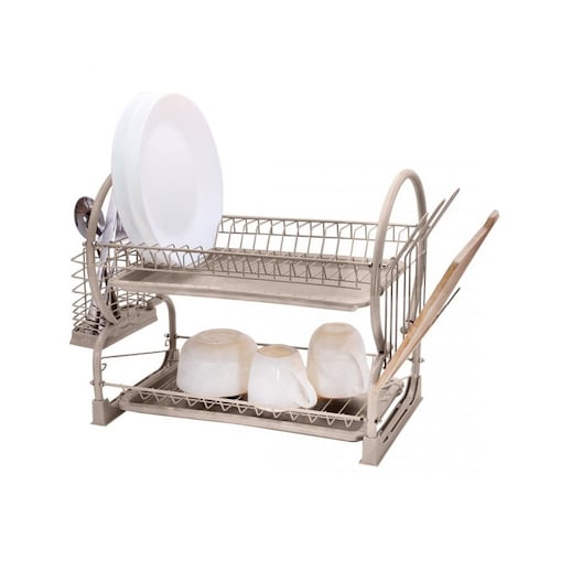 Brunbeste suszarka dwupoziomowa do naczyń z ociekaczem i tacą 63257
