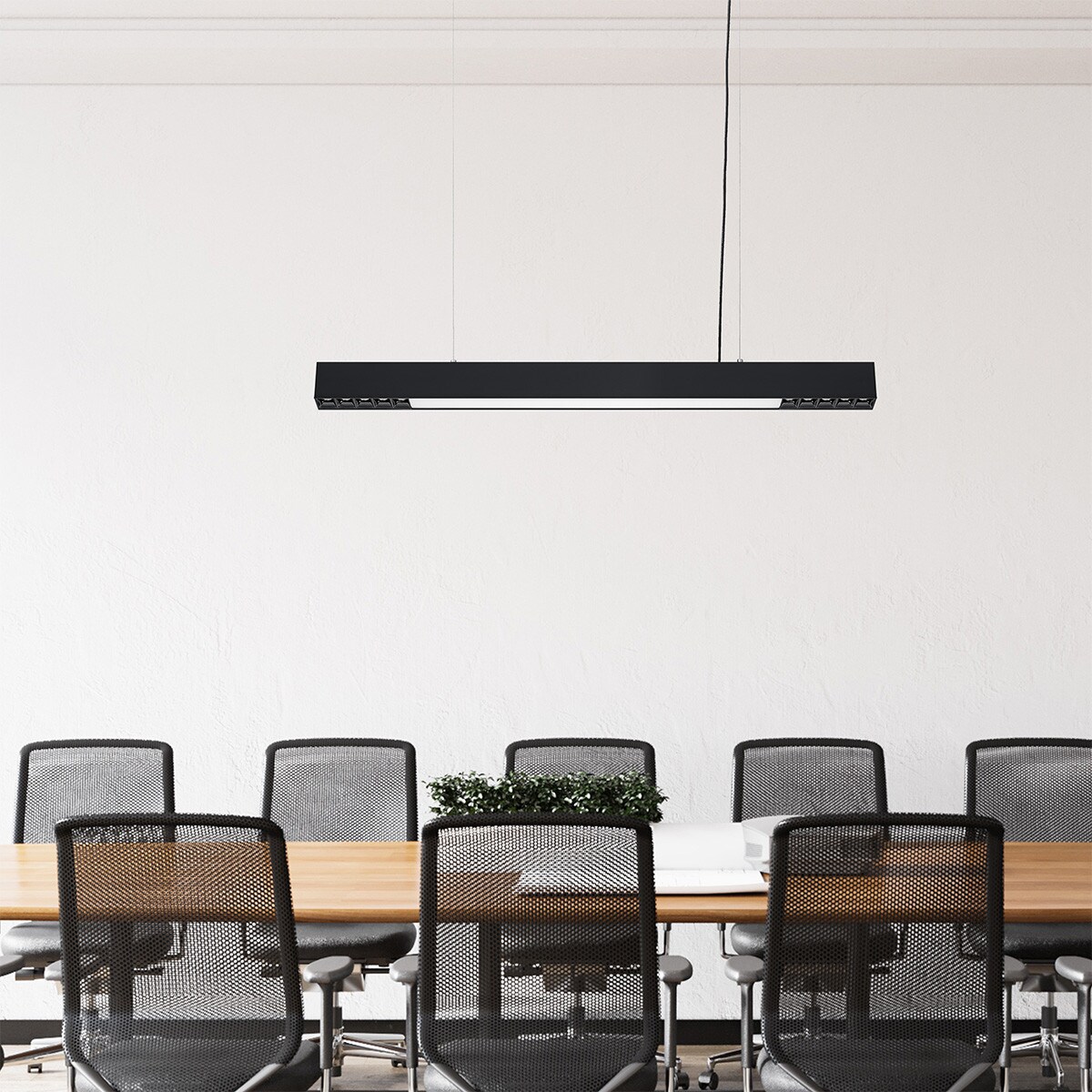 Lampa sufitowa wisząca Light Prestige Cali czarny LED 2700K-6500K (SMART) 1 szt.