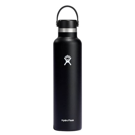 Butelka termiczna (709 ml) Standard Mouth Black Hydro Flask