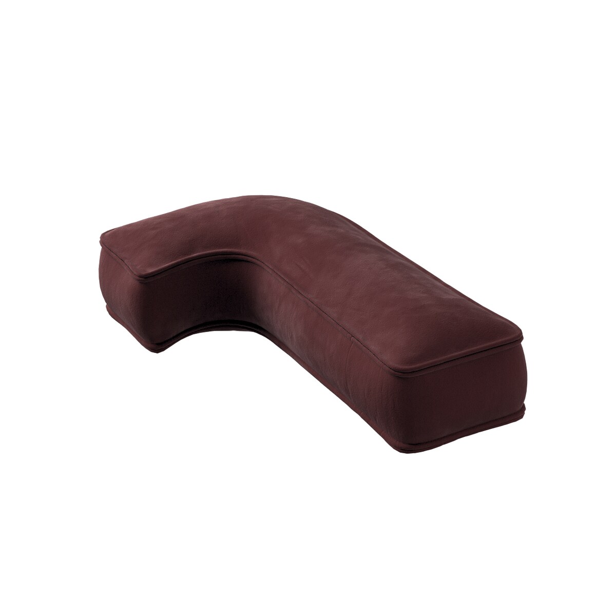 Poduszka literka J, bordowy, 35x40cm, Posh Velvet