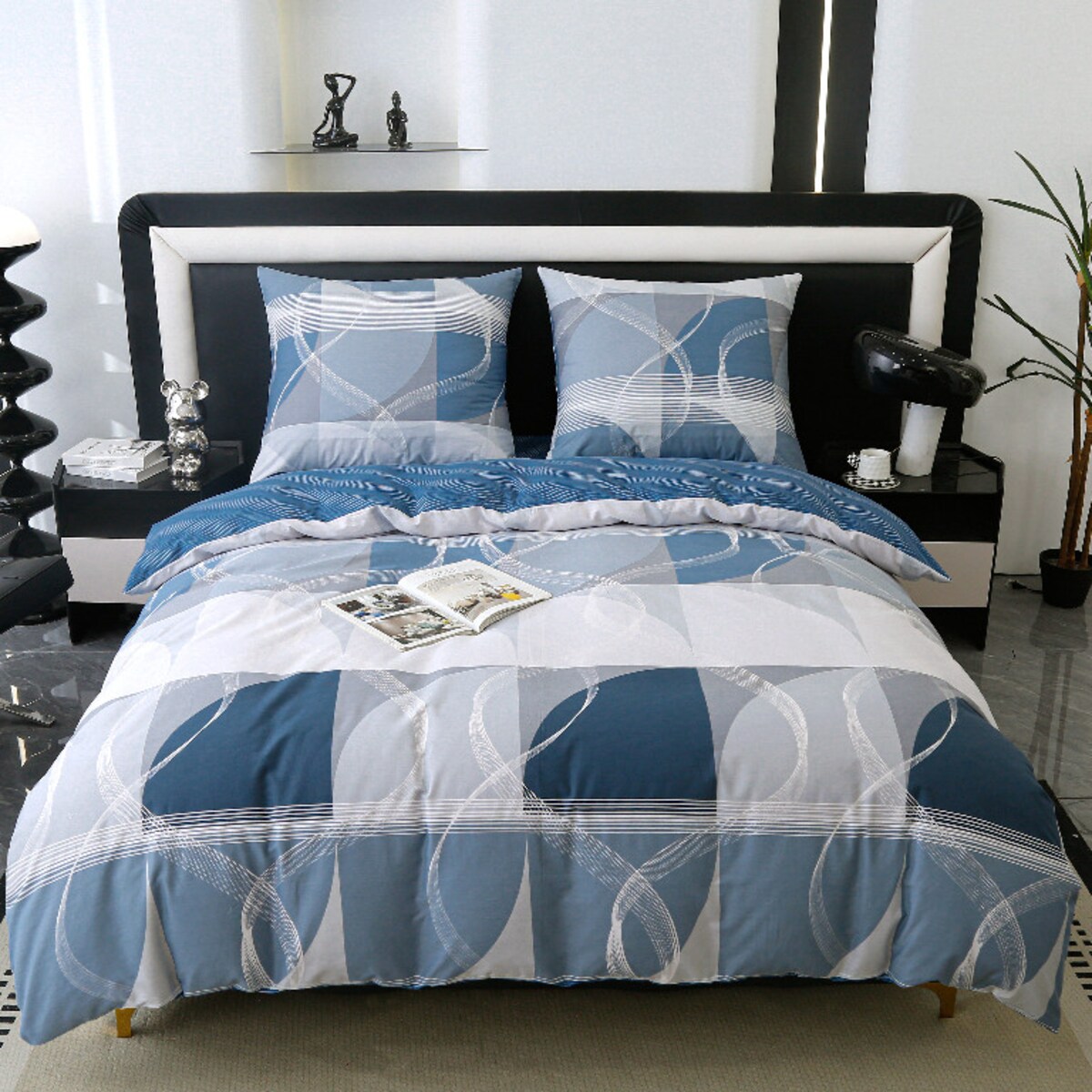 Pościel Bawełniana Premium 220X200 Krata