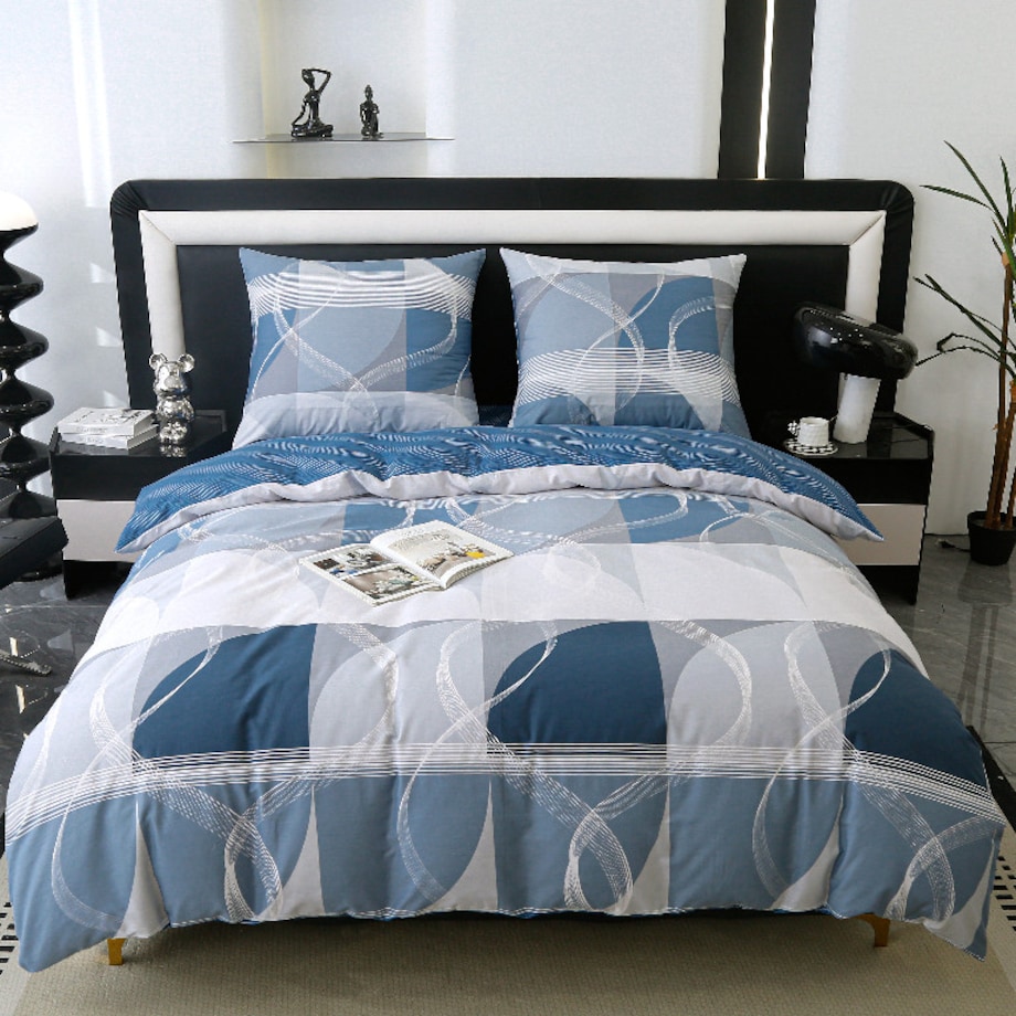 Pościel Bawełniana Premium 220X200 Krata