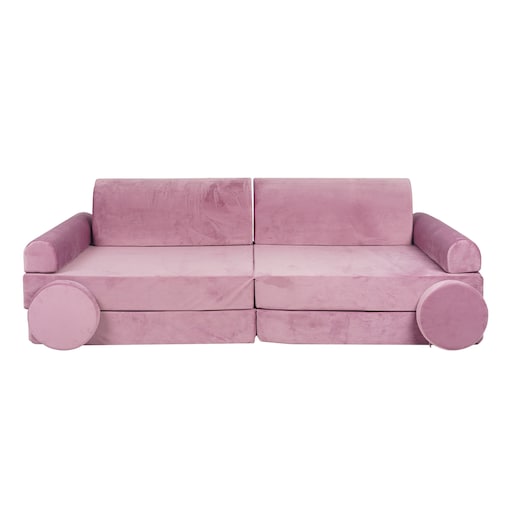 MeowBaby® Sofa Dziecięca Premium, różowa