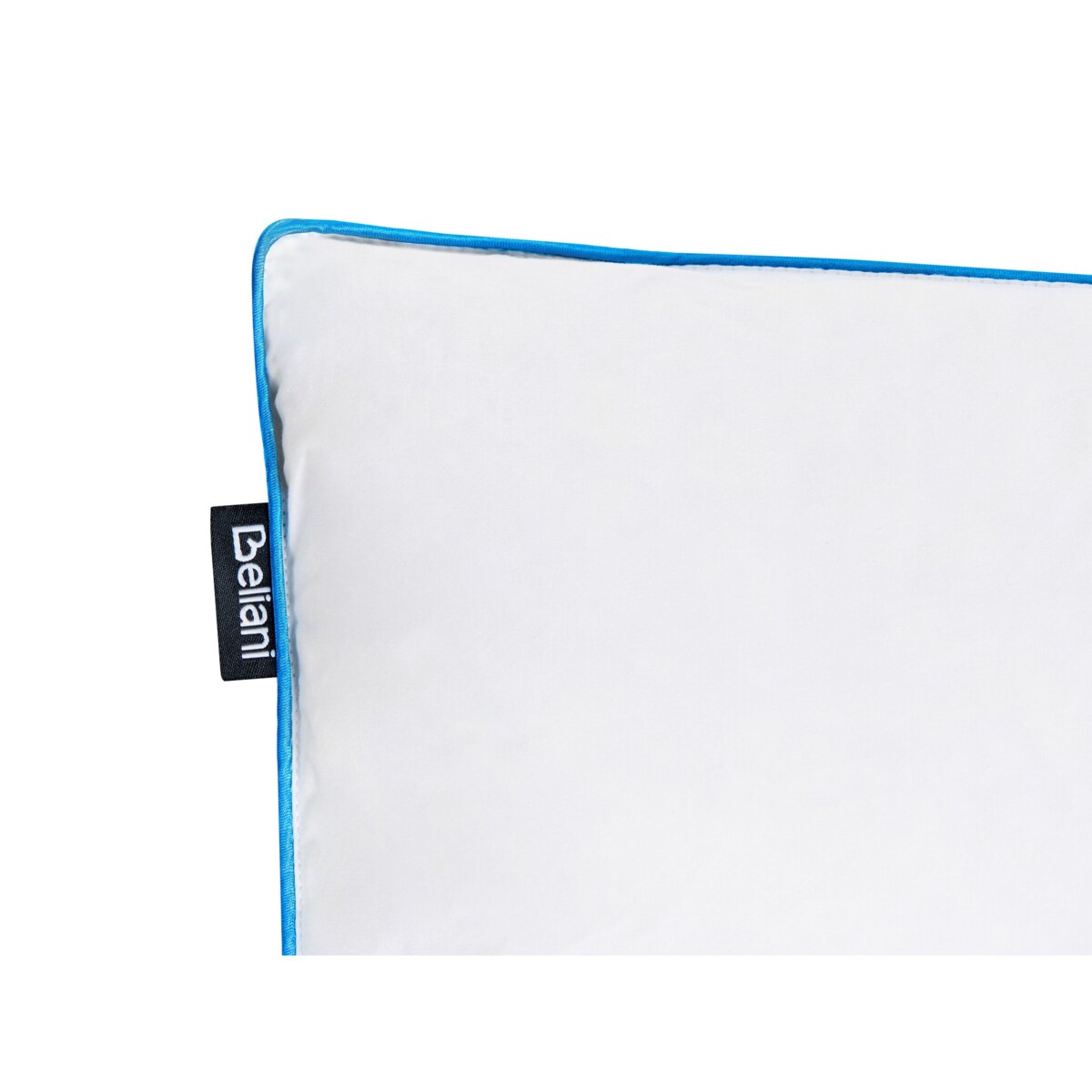 Poduszka ANETO Niska Kacze pióra i puch 40 x 80 cm Biały