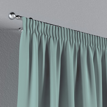 Zasłona na taśmie marszczącej 1 szt. 130x260 jasny turkus
