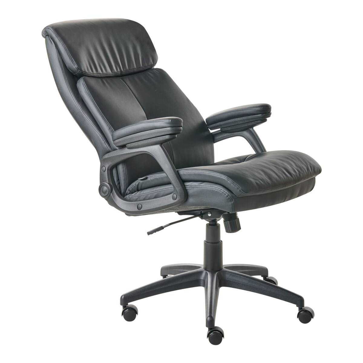 Fotel biurowy Obrotowy DIRECTOR Ekoskóra Czarny