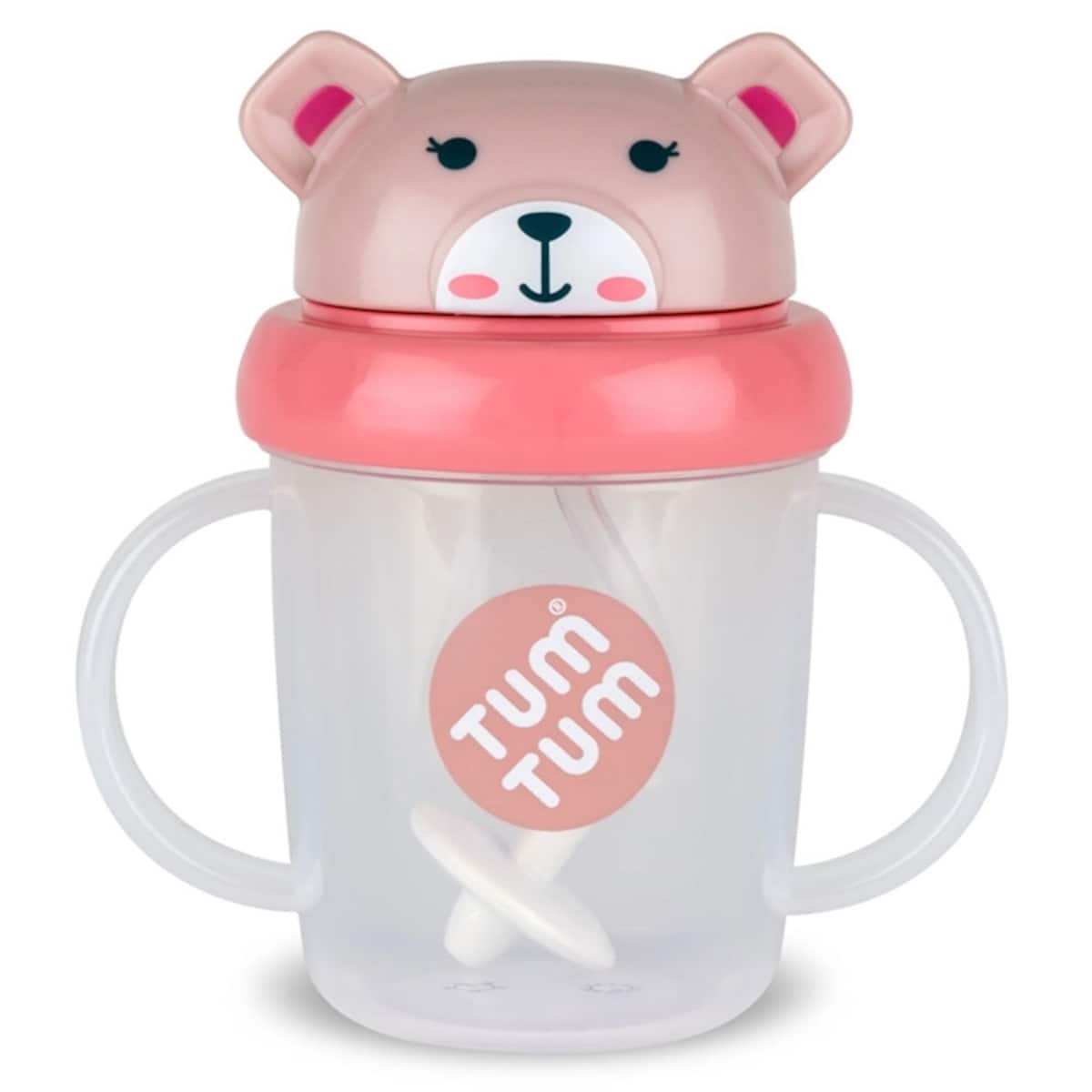 Tum Tum Bidon ze Słomką dla Dzieci Miś Betsy 200ml - Seria 3.