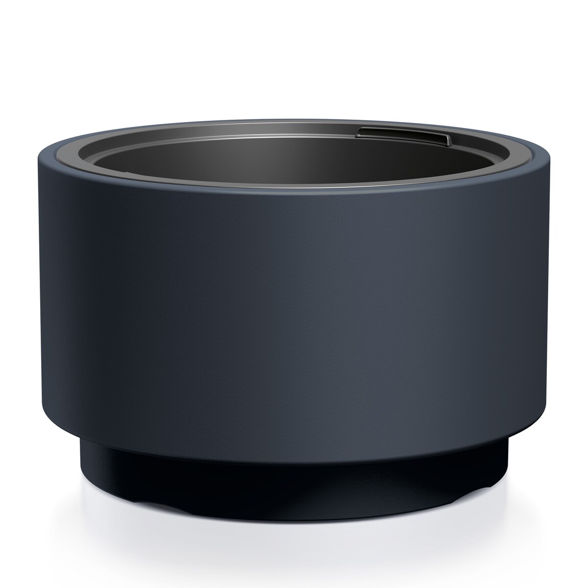 Doniczka Donica Ogrodowa 46,8 Cm Okrągła Na Taras Do Ogrodu Domu Antracytowa