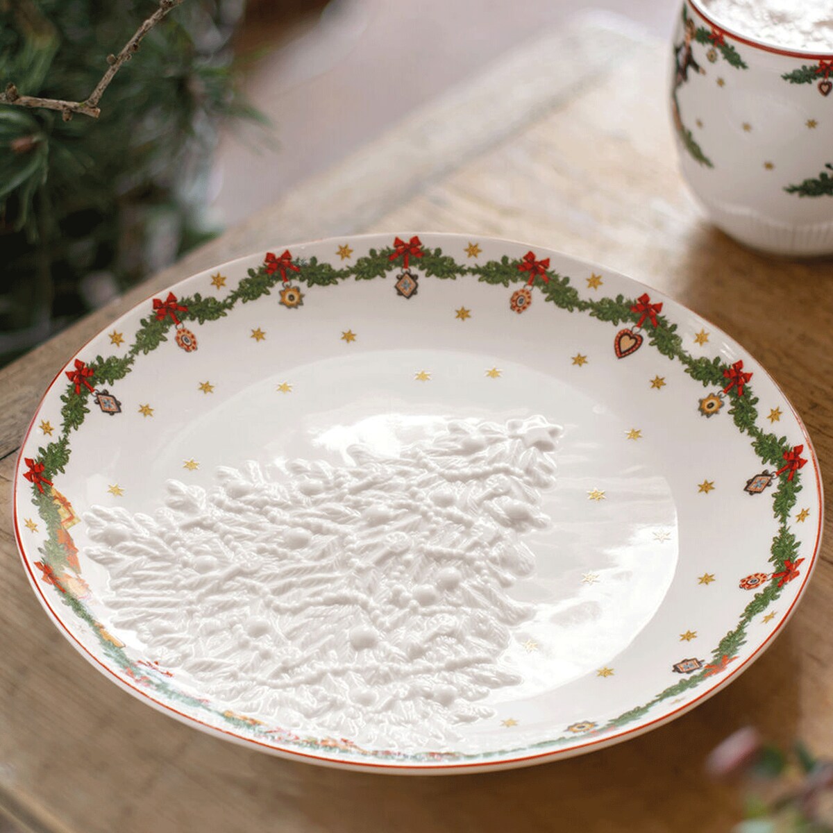 Miska 25 cm - Relief choinka - Toy's Fantasy Villeroy & Boch