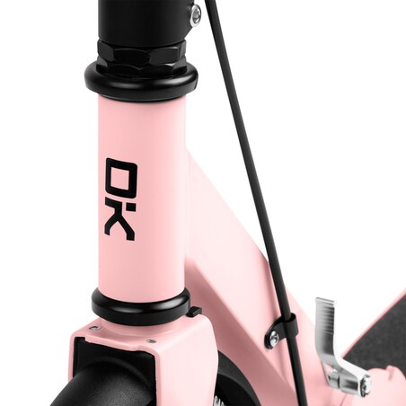 Hulajnoga miejska składana Soke City czarno-różowa