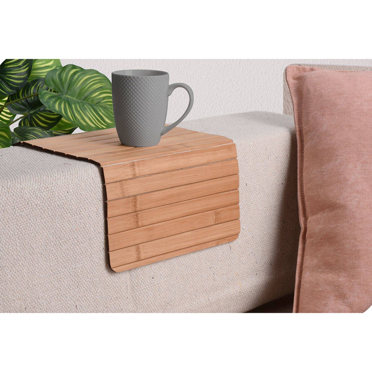 Podstawka na podłokietnik, 44 x 24 cm, bambus