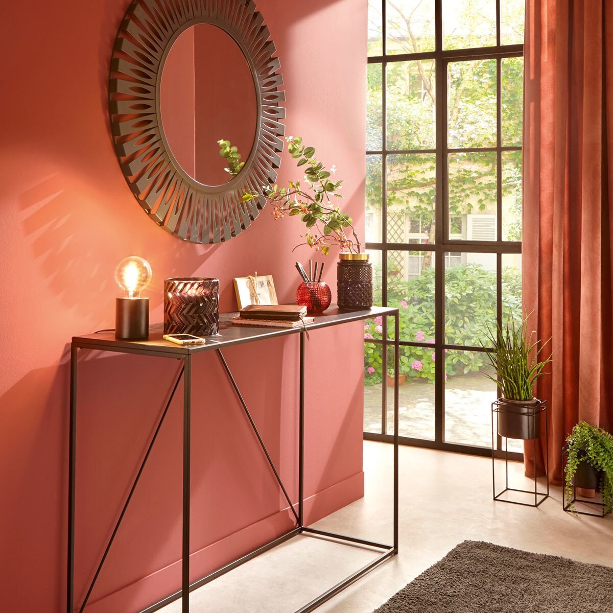 Baza do lampy dekoracyjnej TUBE NOIR, 10 cm