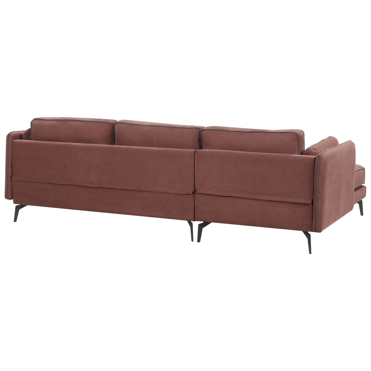 Narożnik ALTAN Burgundowy Prawostronny