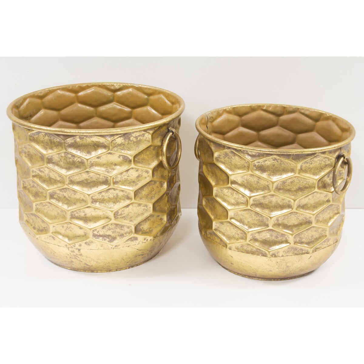 Komplet 2 osłonek metalowych LARREA