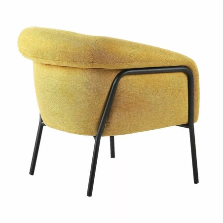 Fotel tapicerowany CLOLVER BREGO curry