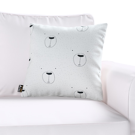 Poszewka Milly 60x60 ecru-czarny